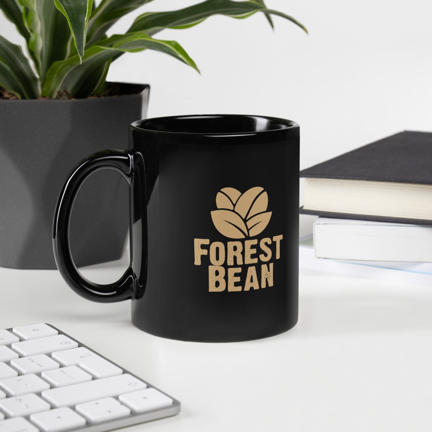 Black Glossy Mug