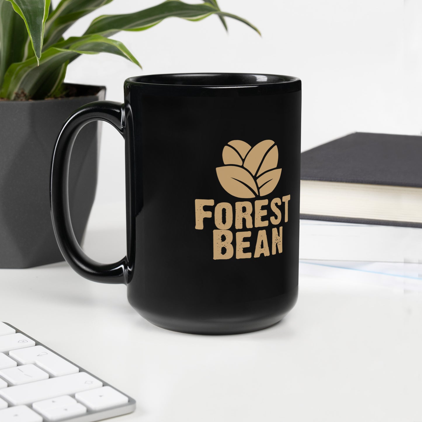 Black Glossy Mug